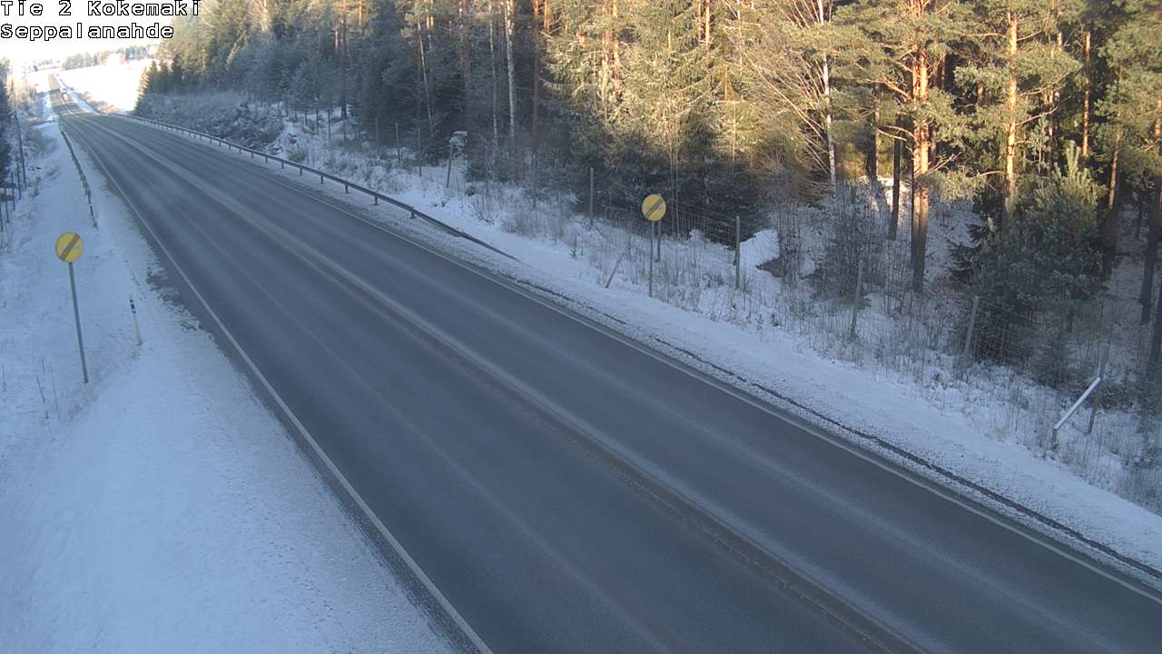 Weather Camera Image Road 2 Kokemäki, Seppälänahde, Kokemäki, Satakunta