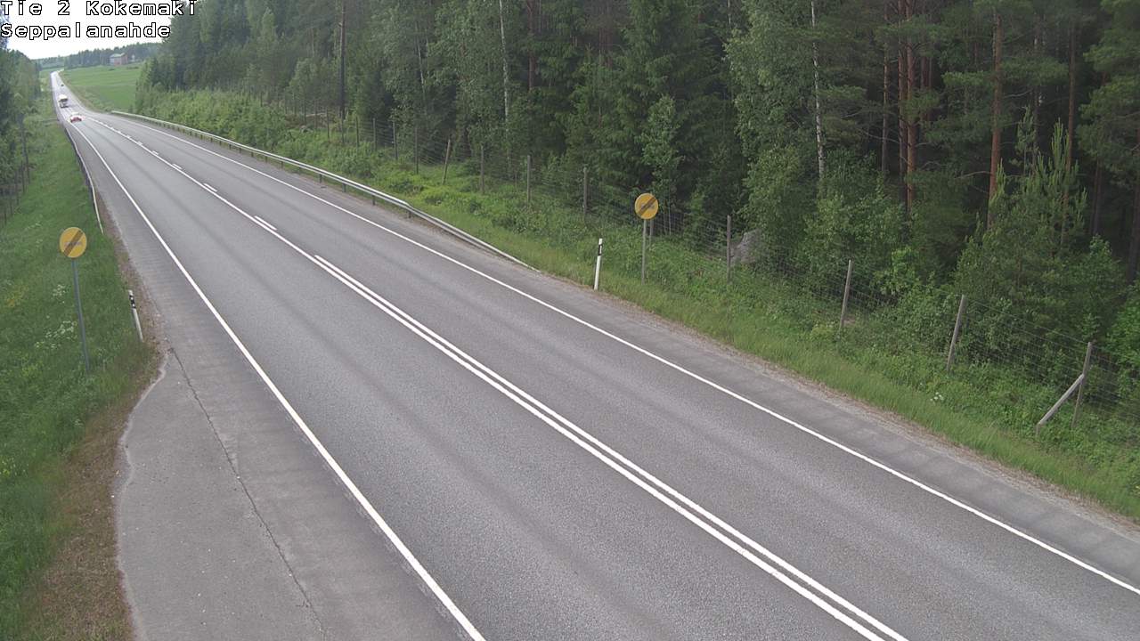 Weather Camera Image Väg 2 Kokemäki, Seppälänahde, Kokemäki, Satakunta