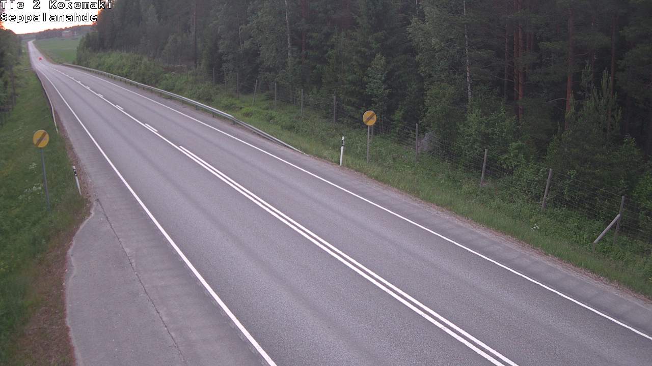 Weather Camera Image Väg 2 Kokemäki, Seppälänahde, Kokemäki, Satakunta