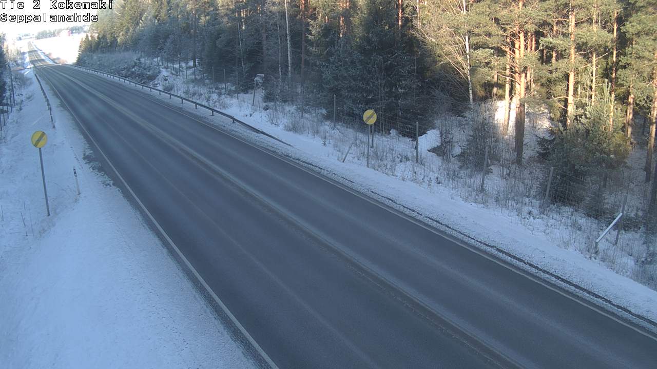 Weather Camera Image Road 2 Kokemäki, Seppälänahde, Kokemäki, Satakunta