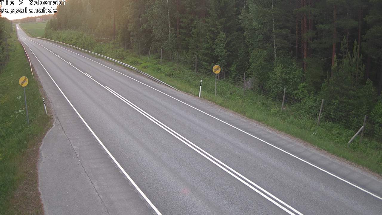 Weather Camera Image Väg 2 Kokemäki, Seppälänahde, Kokemäki, Satakunta