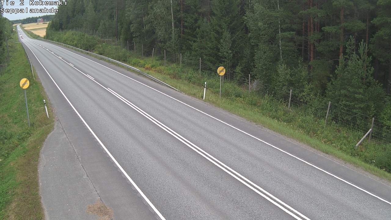 Weather Camera Image Road 2 Kokemäki, Seppälänahde, Kokemäki, Satakunta