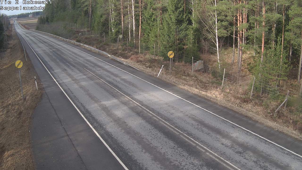 Weather Camera Image Road 2 Kokemäki, Seppälänahde, Kokemäki, Satakunta