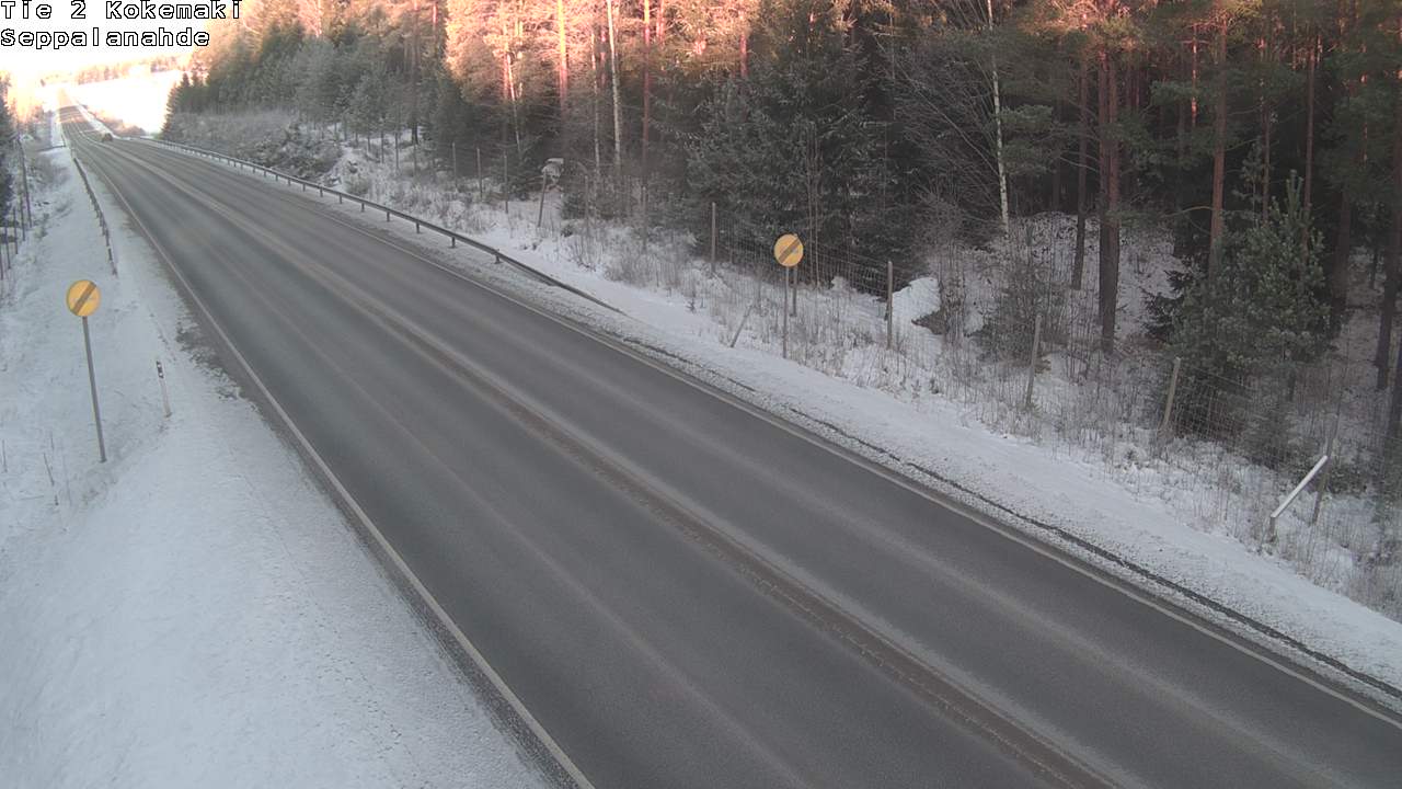 Weather Camera Image Road 2 Kokemäki, Seppälänahde, Kokemäki, Satakunta