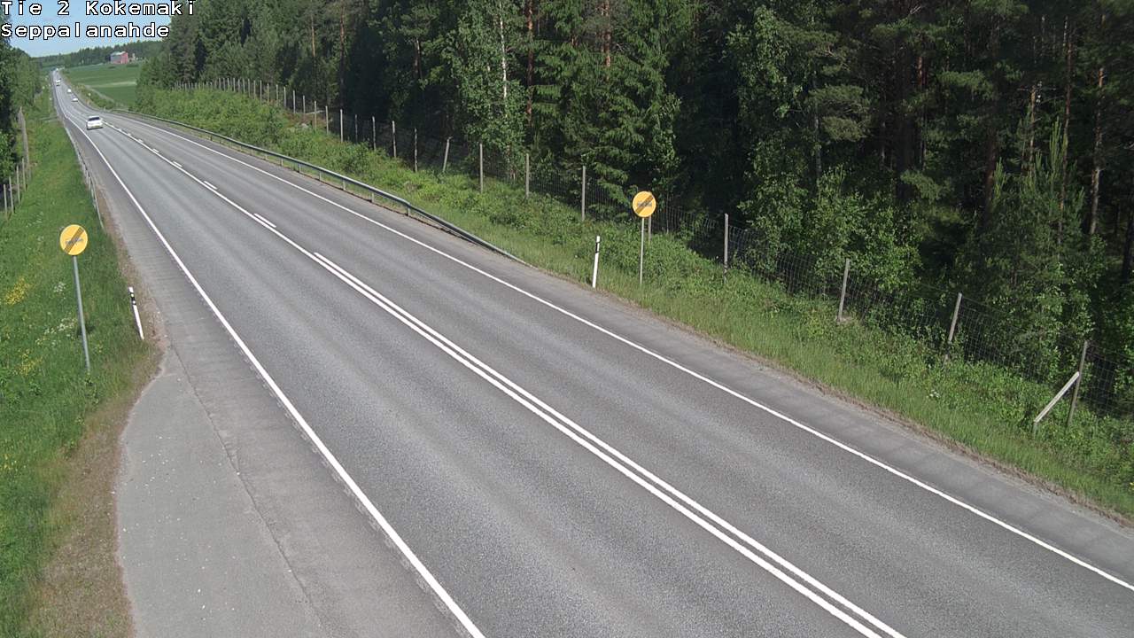 Weather Camera Image Väg 2 Kokemäki, Seppälänahde, Kokemäki, Satakunta