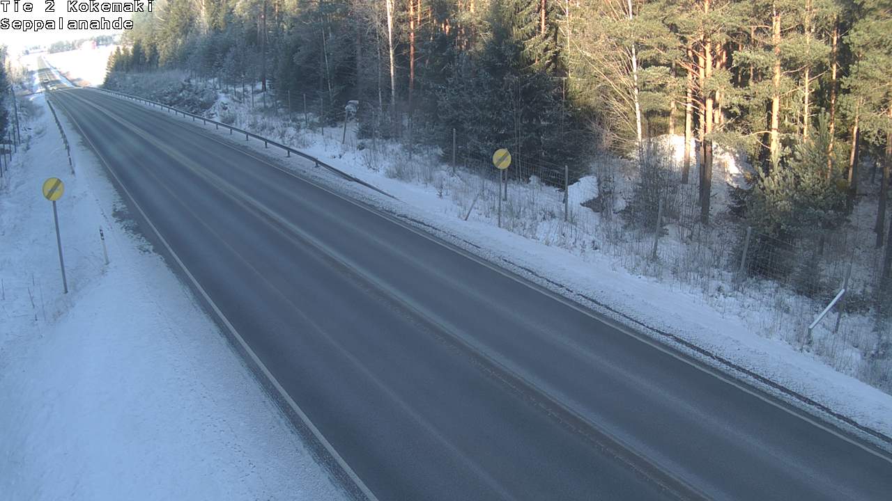 Weather Camera Image Road 2 Kokemäki, Seppälänahde, Kokemäki, Satakunta