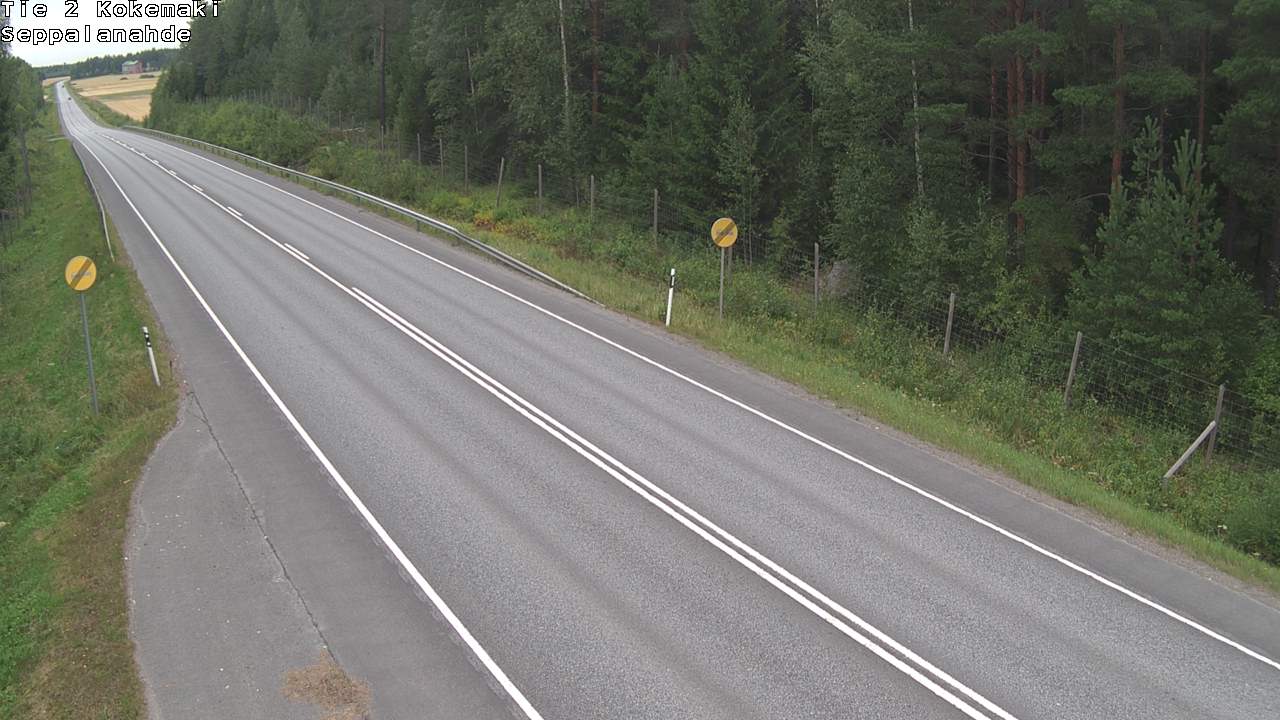 Weather Camera Image Road 2 Kokemäki, Seppälänahde, Kokemäki, Satakunta