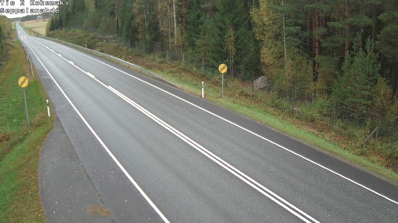 Weather Camera Image Road 2 Kokemäki, Seppälänahde, Kokemäki, Satakunta