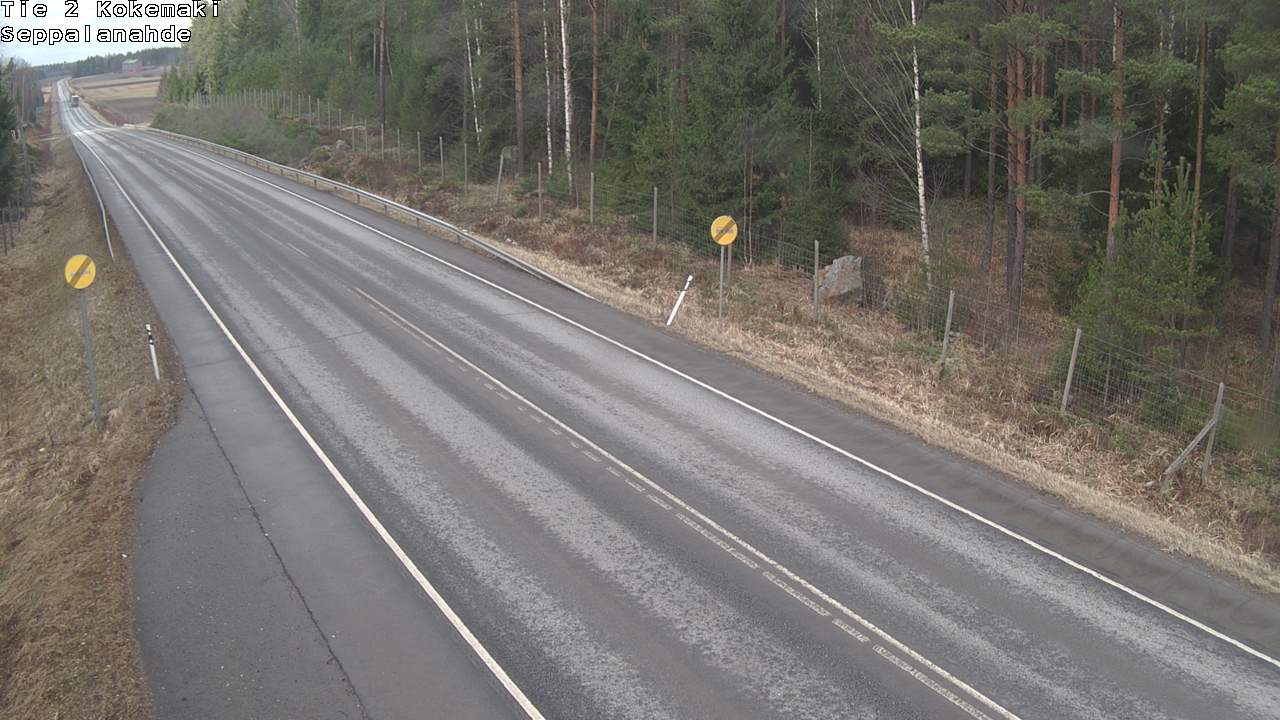 Weather Camera Image Road 2 Kokemäki, Seppälänahde, Kokemäki, Satakunta