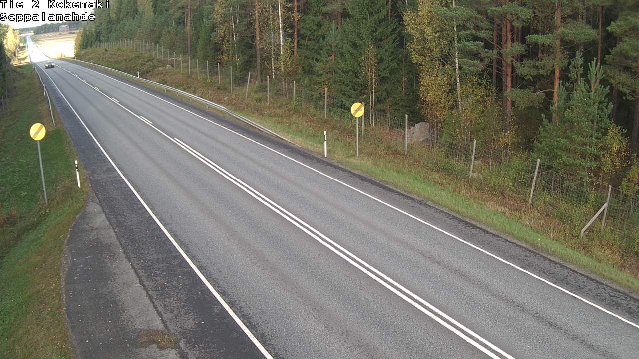 Weather Camera Image Väg 2 Kokemäki, Seppälänahde, Kokemäki, Satakunta