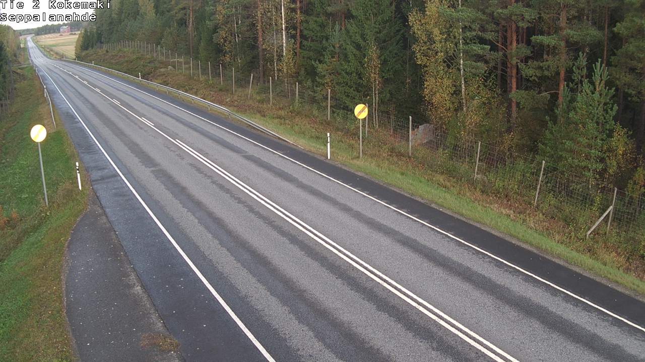 Weather Camera Image Väg 2 Kokemäki, Seppälänahde, Kokemäki, Satakunta
