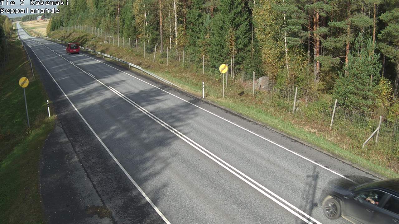 Kelikamerat Kuva Tie 2 Kokemäki, Seppälänahde, Kokemäki, Satakunta