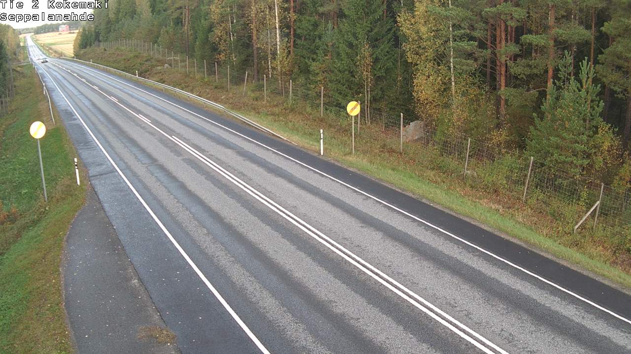 Weather Camera Image Väg 2 Kokemäki, Seppälänahde, Kokemäki, Satakunta