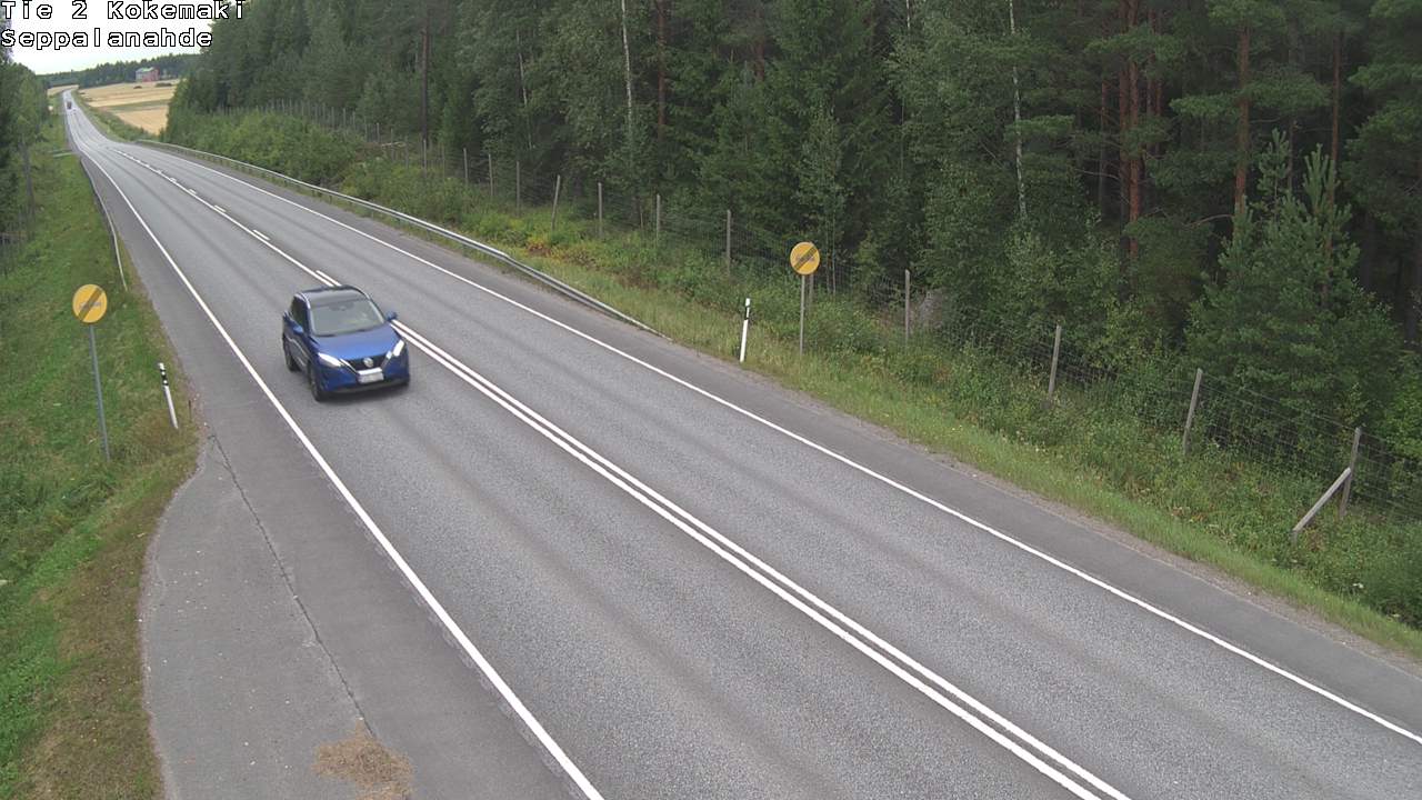 Weather Camera Image Road 2 Kokemäki, Seppälänahde, Kokemäki, Satakunta