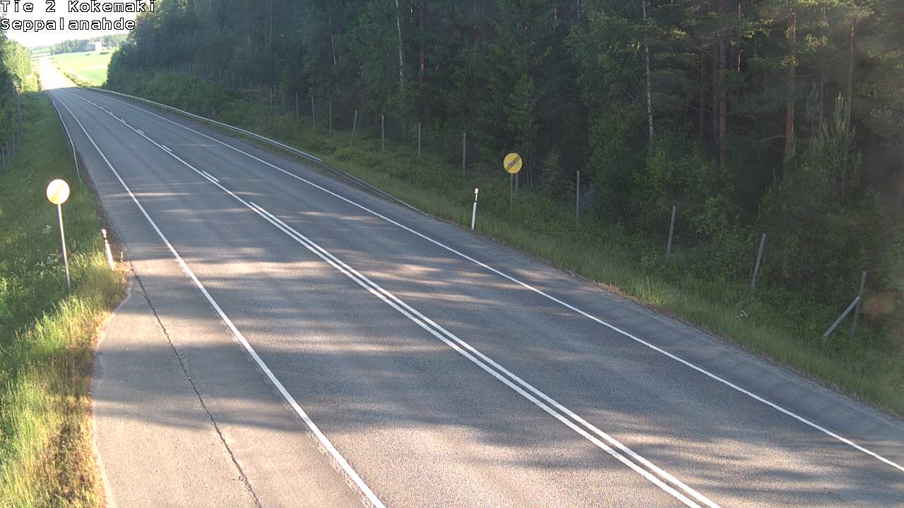 Weather Camera Image Väg 2 Kokemäki, Seppälänahde, Kokemäki, Satakunta