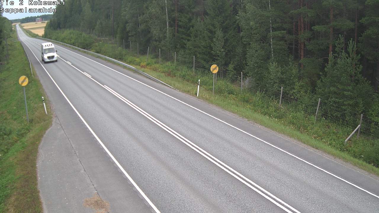 Weather Camera Image Road 2 Kokemäki, Seppälänahde, Kokemäki, Satakunta