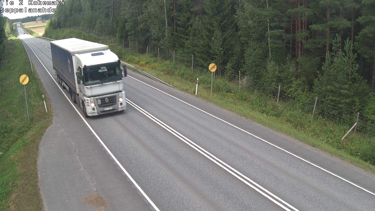 Kelikamerat Kuva Tie 2 Kokemäki, Seppälänahde, Kokemäki, Satakunta