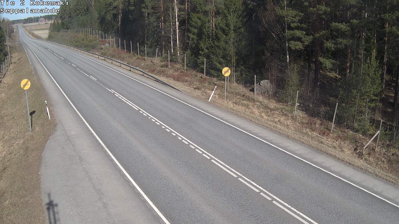 Kelikamerat Kuva Tie 2 Kokemäki, Seppälänahde, Kokemäki, Satakunta