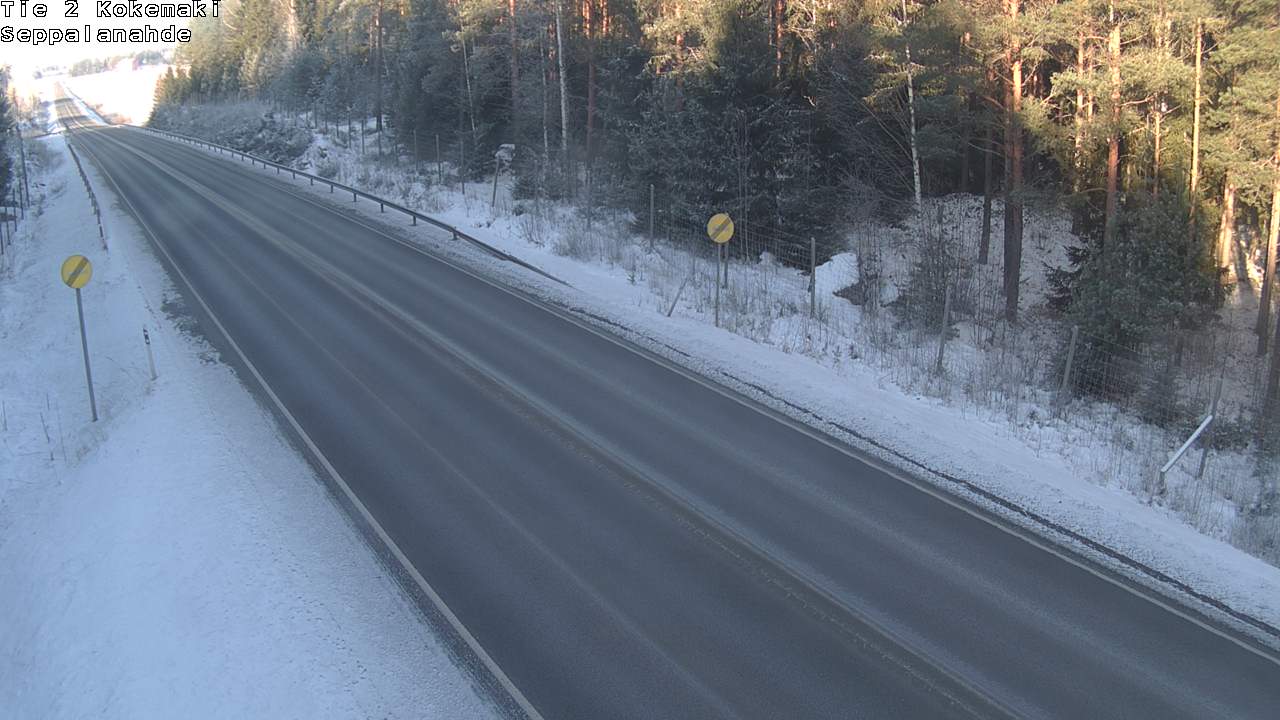 Weather Camera Image Road 2 Kokemäki, Seppälänahde, Kokemäki, Satakunta