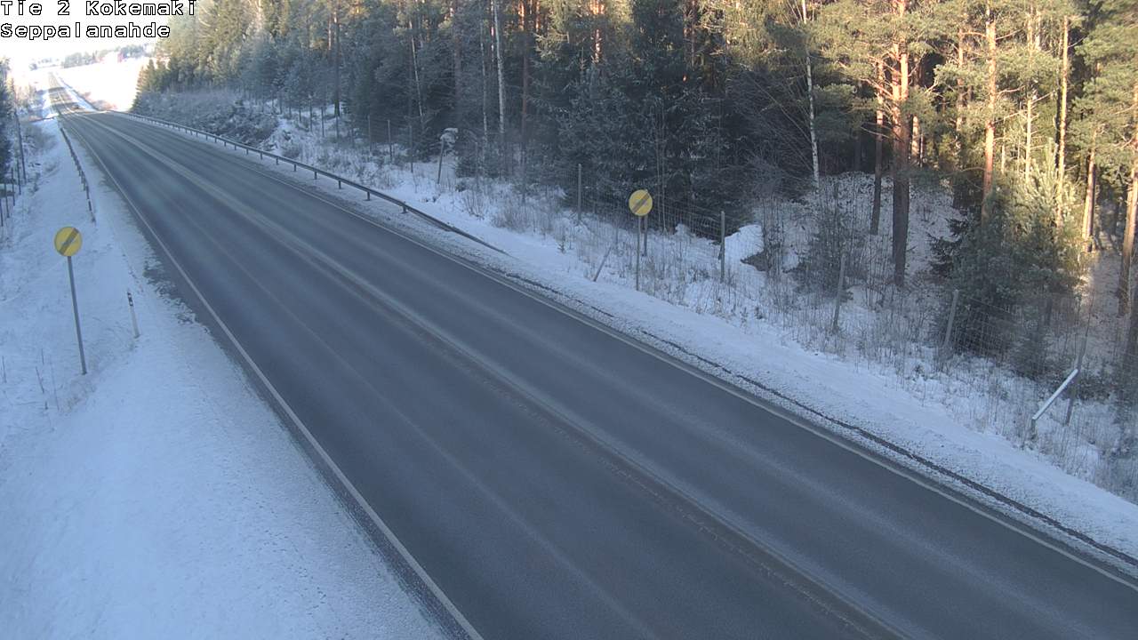 Weather Camera Image Road 2 Kokemäki, Seppälänahde, Kokemäki, Satakunta