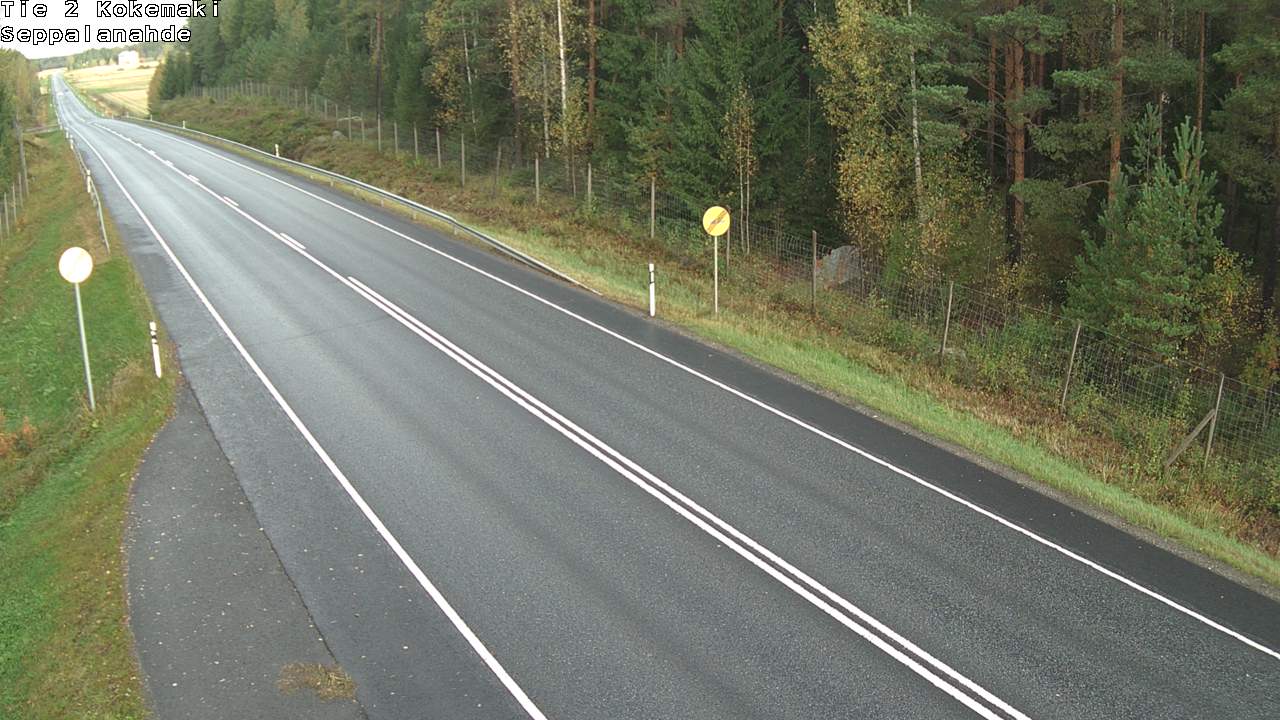 Weather Camera Image Road 2 Kokemäki, Seppälänahde, Kokemäki, Satakunta