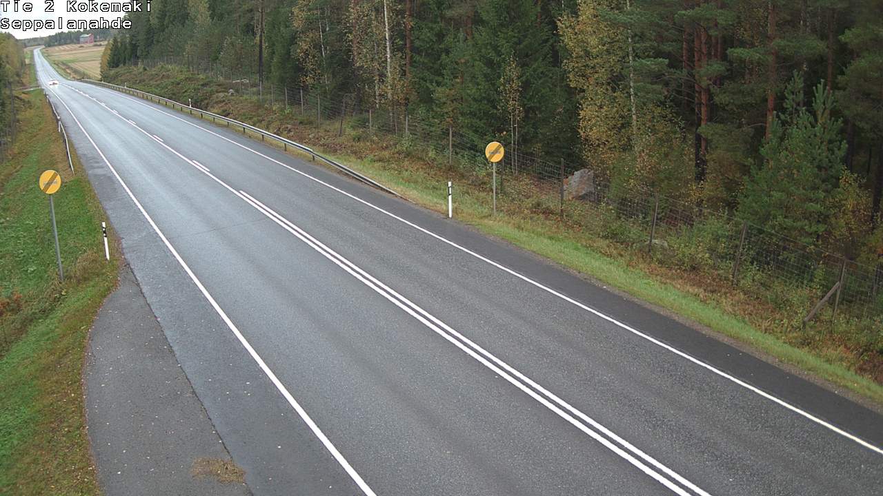 Weather Camera Image Road 2 Kokemäki, Seppälänahde, Kokemäki, Satakunta