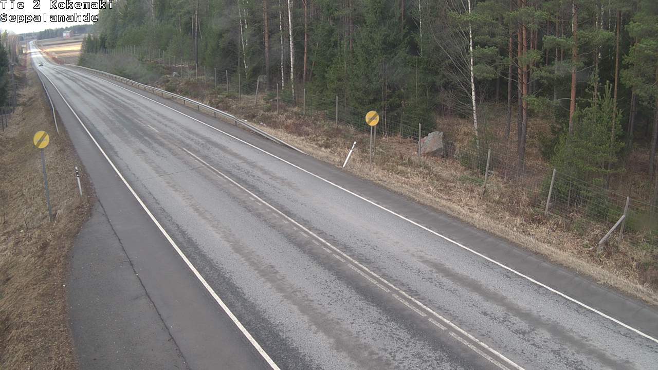 Weather Camera Image Road 2 Kokemäki, Seppälänahde, Kokemäki, Satakunta