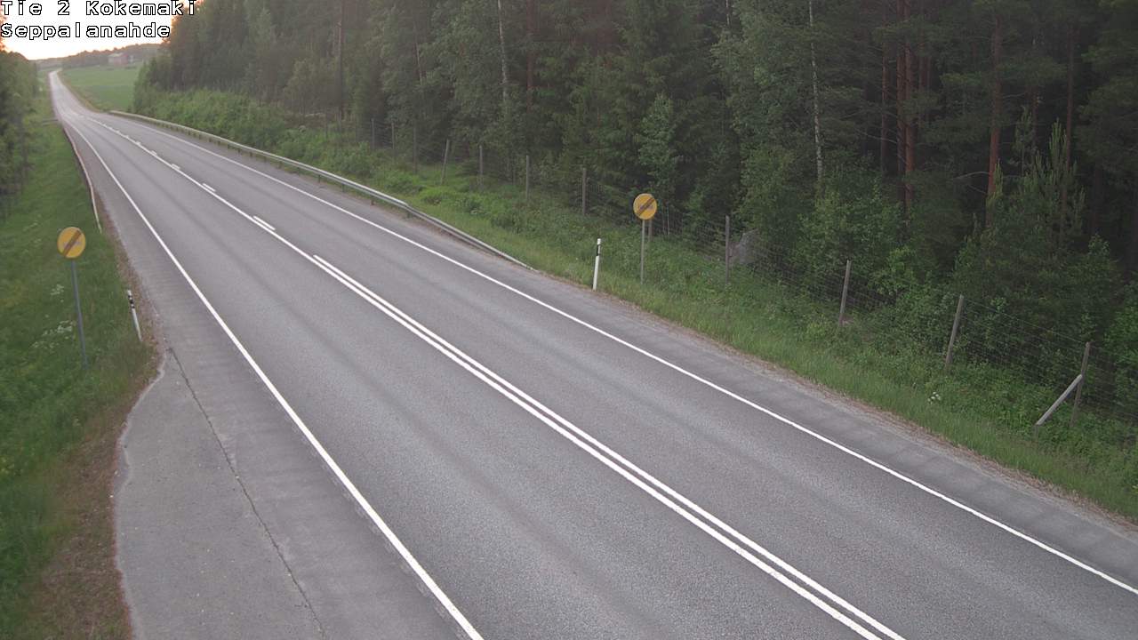 Weather Camera Image Väg 2 Kokemäki, Seppälänahde, Kokemäki, Satakunta