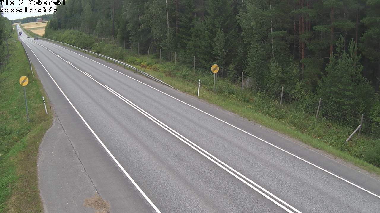 Weather Camera Image Road 2 Kokemäki, Seppälänahde, Kokemäki, Satakunta