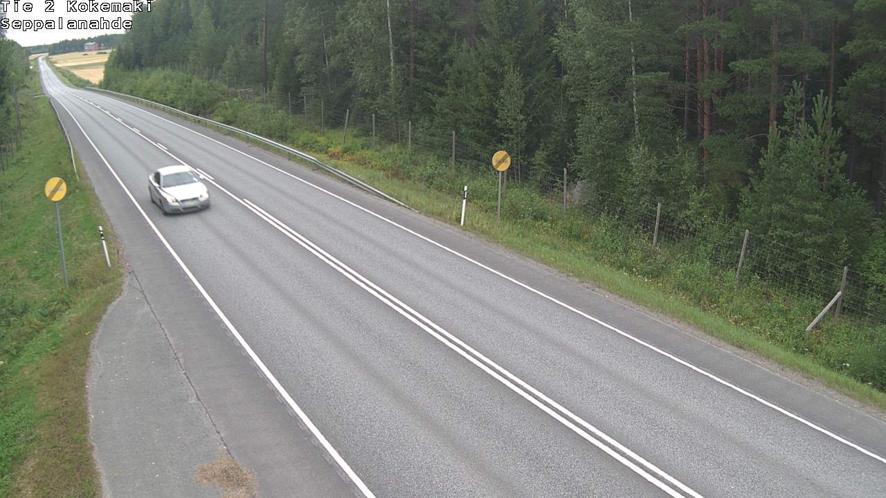 Weather Camera Image Road 2 Kokemäki, Seppälänahde, Kokemäki, Satakunta