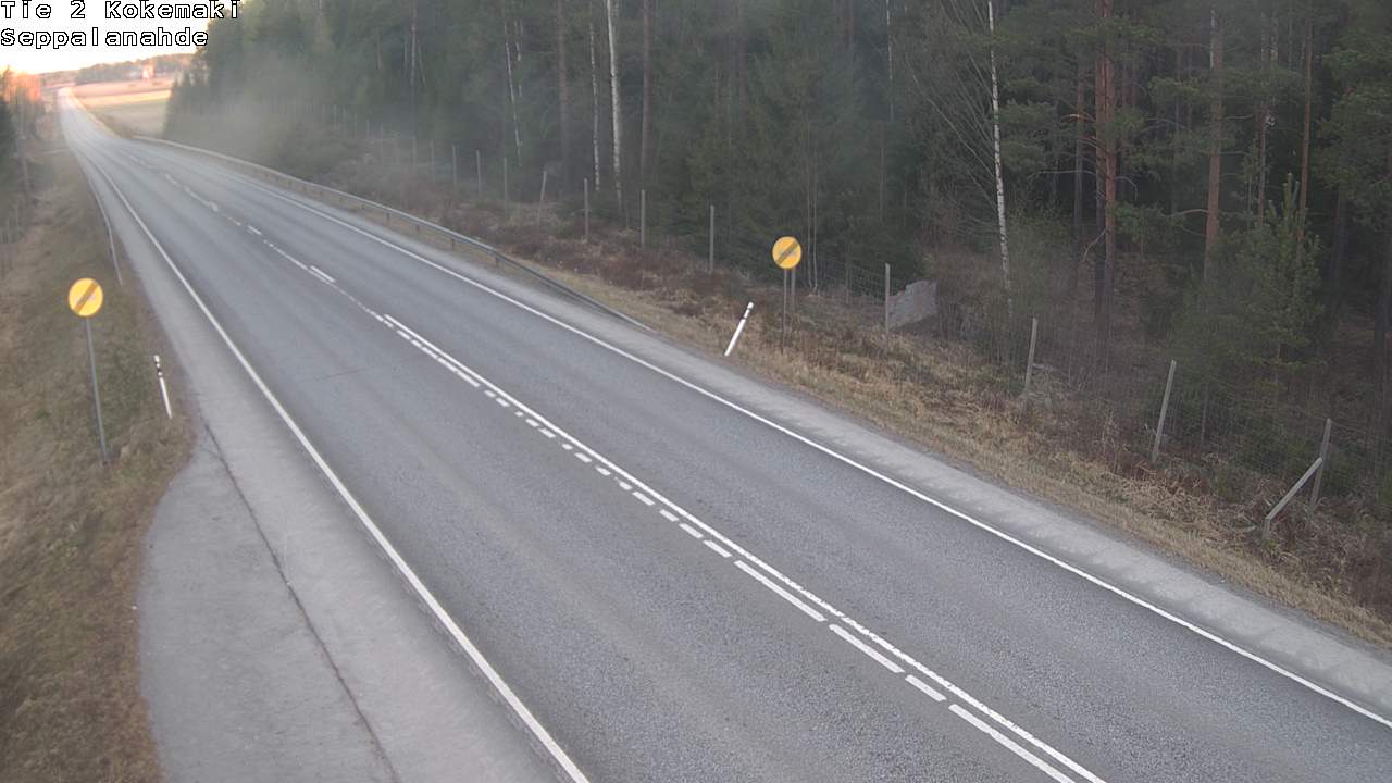 Weather Camera Image Väg 2 Kokemäki, Seppälänahde, Kokemäki, Satakunta