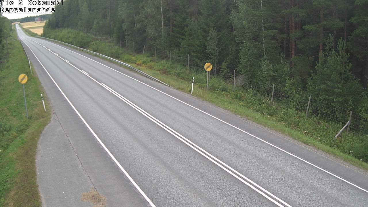 Weather Camera Image Road 2 Kokemäki, Seppälänahde, Kokemäki, Satakunta