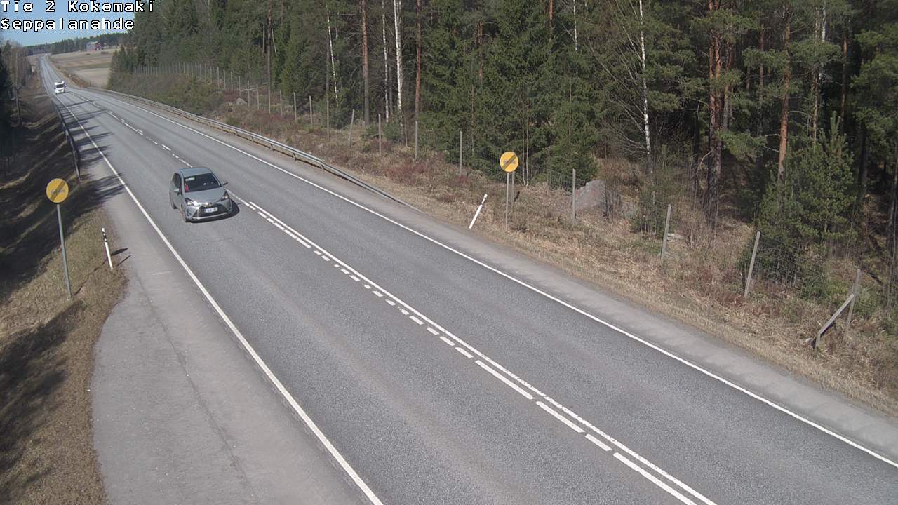 Kelikamerat Kuva Tie 2 Kokemäki, Seppälänahde, Kokemäki, Satakunta