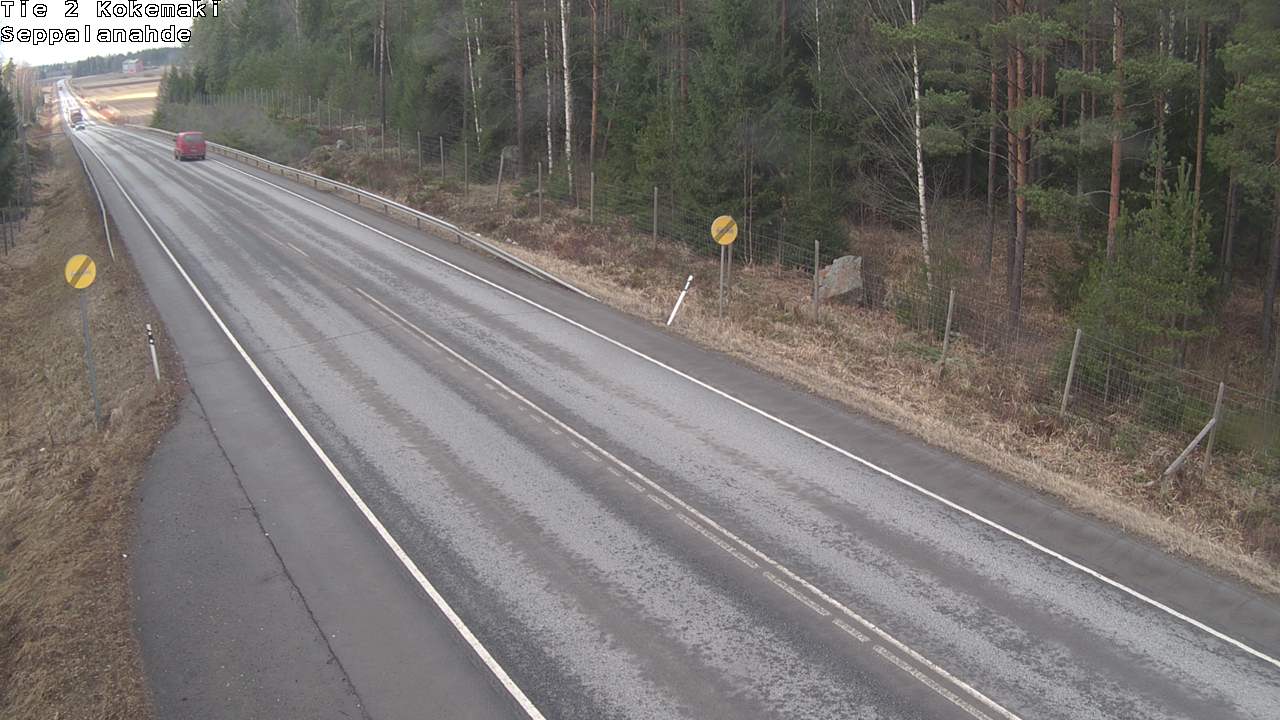 Weather Camera Image Road 2 Kokemäki, Seppälänahde, Kokemäki, Satakunta