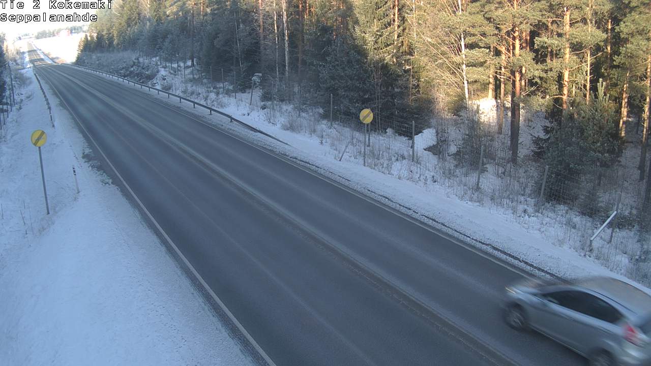 Weather Camera Image Road 2 Kokemäki, Seppälänahde, Kokemäki, Satakunta