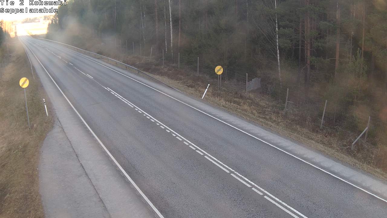 Weather Camera Image Väg 2 Kokemäki, Seppälänahde, Kokemäki, Satakunta