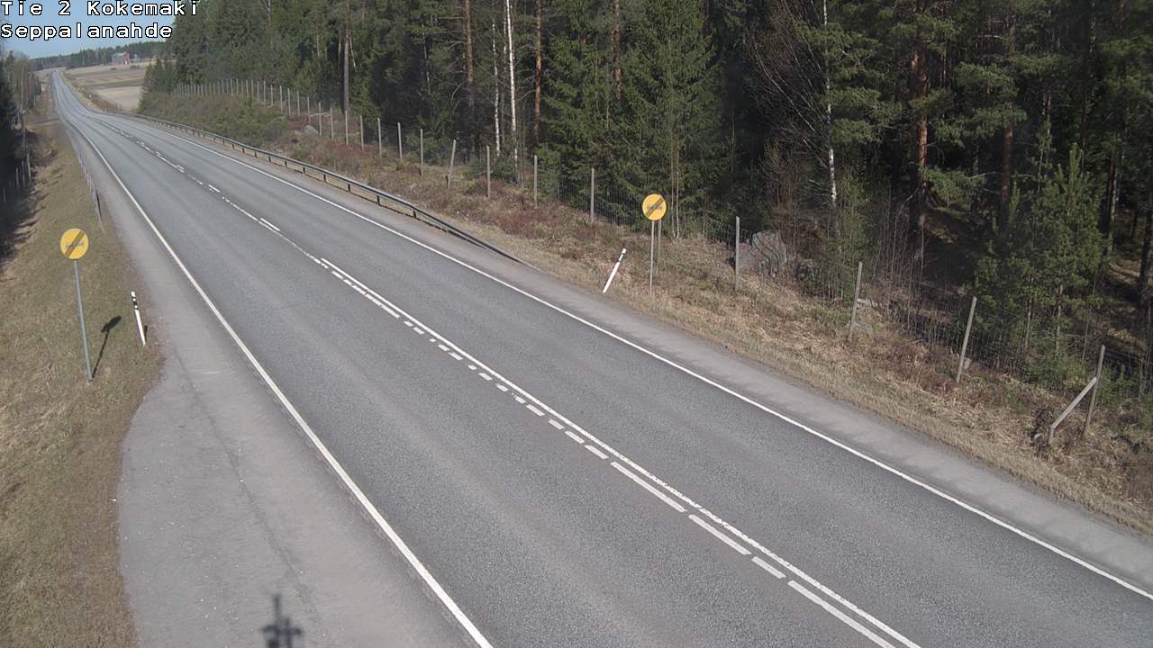Weather Camera Image Väg 2 Kokemäki, Seppälänahde, Kokemäki, Satakunta