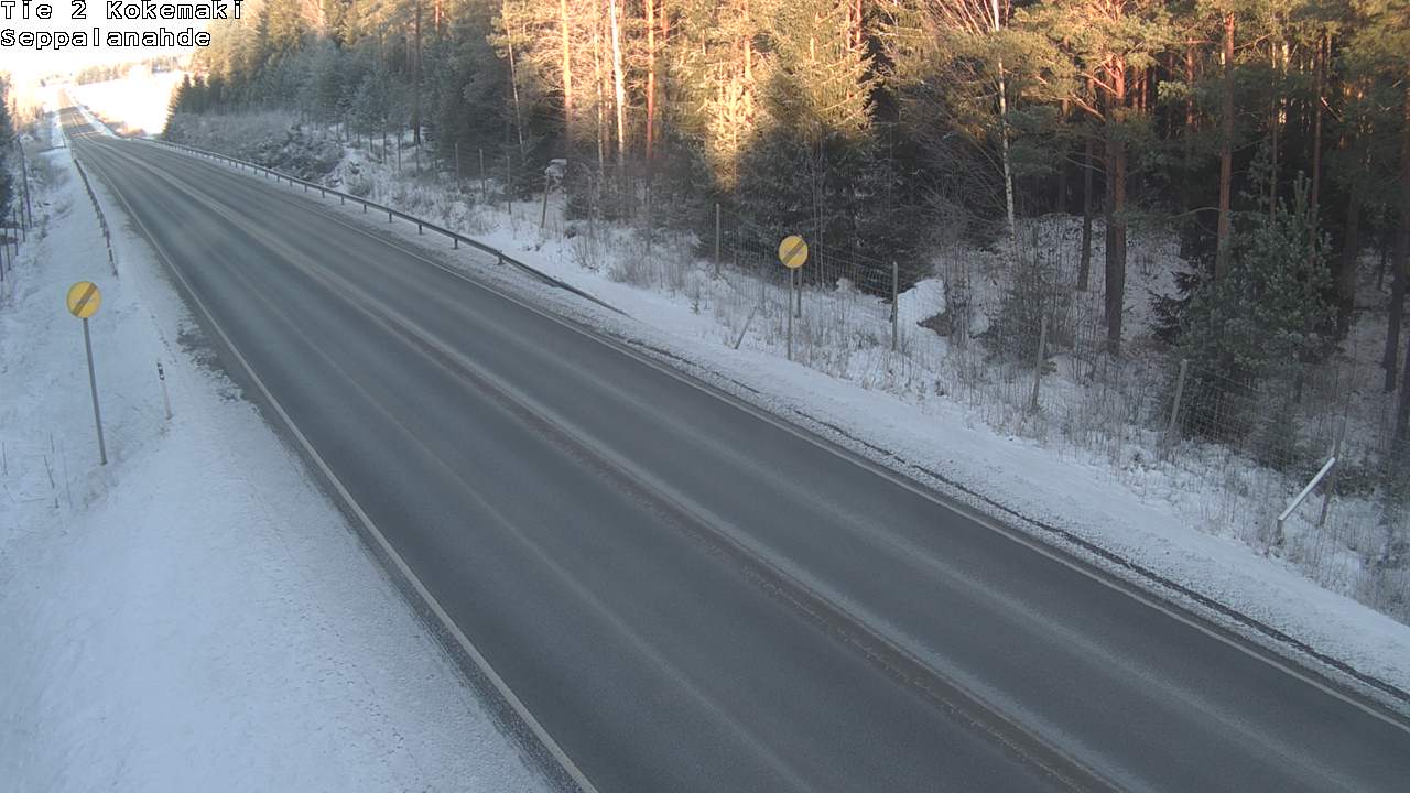 Weather Camera Image Road 2 Kokemäki, Seppälänahde, Kokemäki, Satakunta