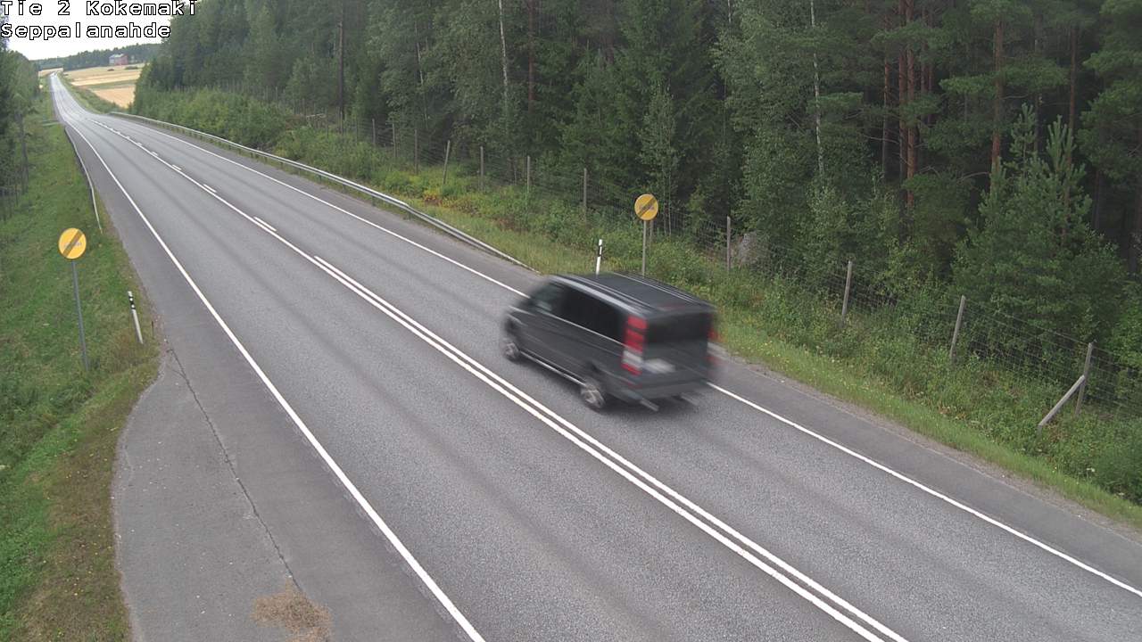 Weather Camera Image Road 2 Kokemäki, Seppälänahde, Kokemäki, Satakunta