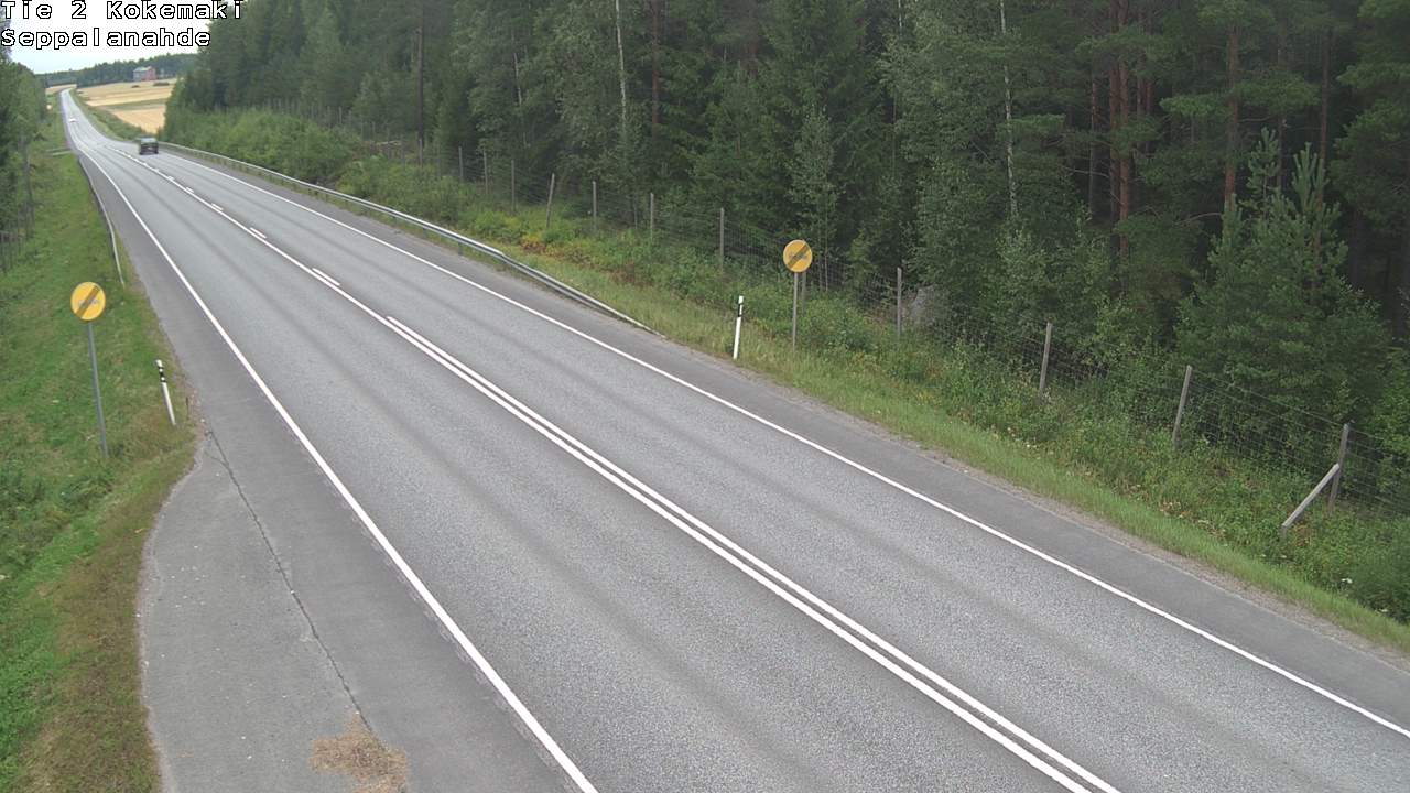 Weather Camera Image Road 2 Kokemäki, Seppälänahde, Kokemäki, Satakunta