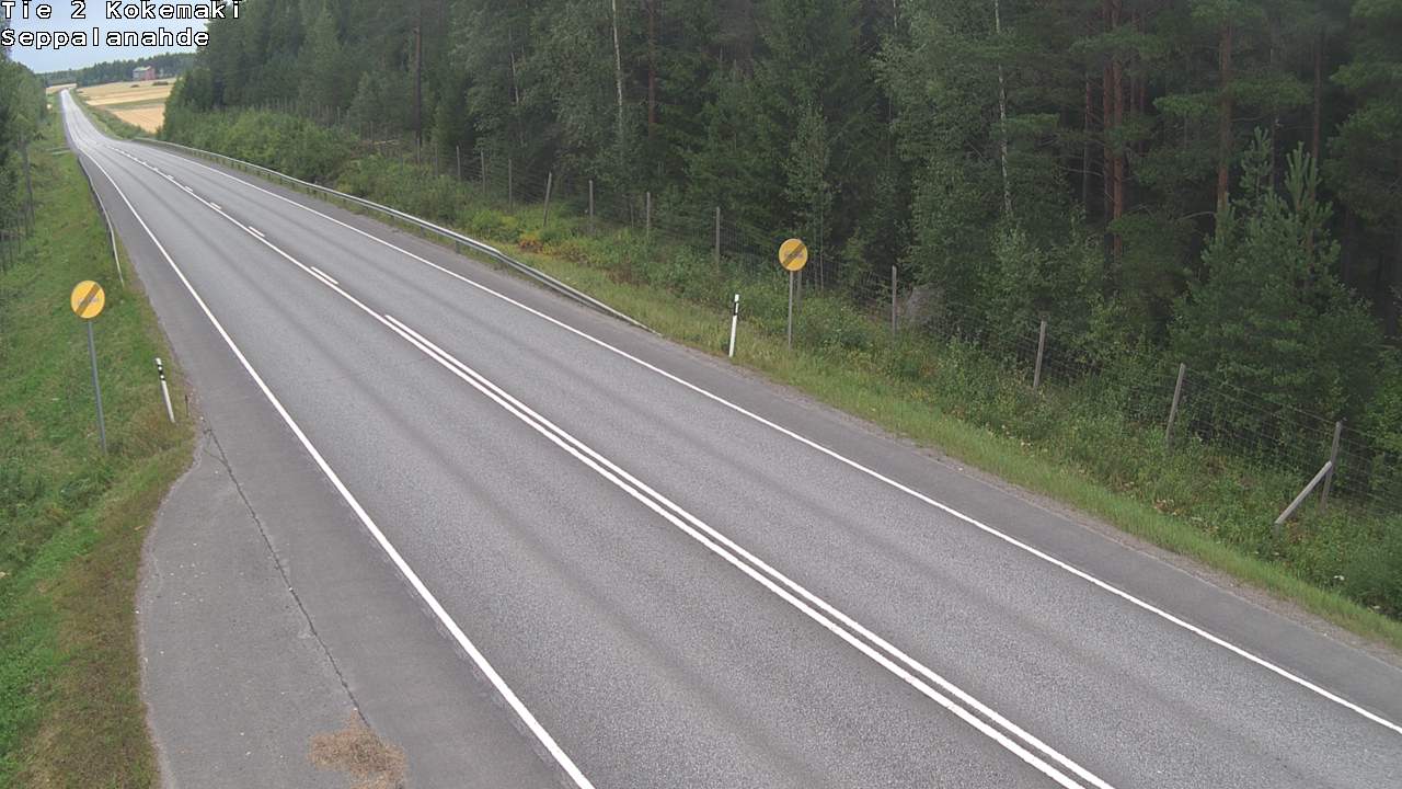 Weather Camera Image Road 2 Kokemäki, Seppälänahde, Kokemäki, Satakunta