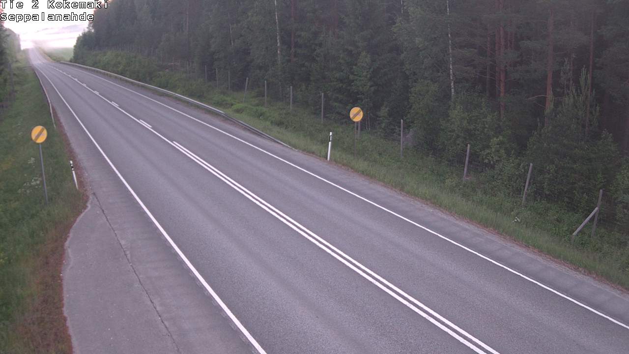 Weather Camera Image Väg 2 Kokemäki, Seppälänahde, Kokemäki, Satakunta