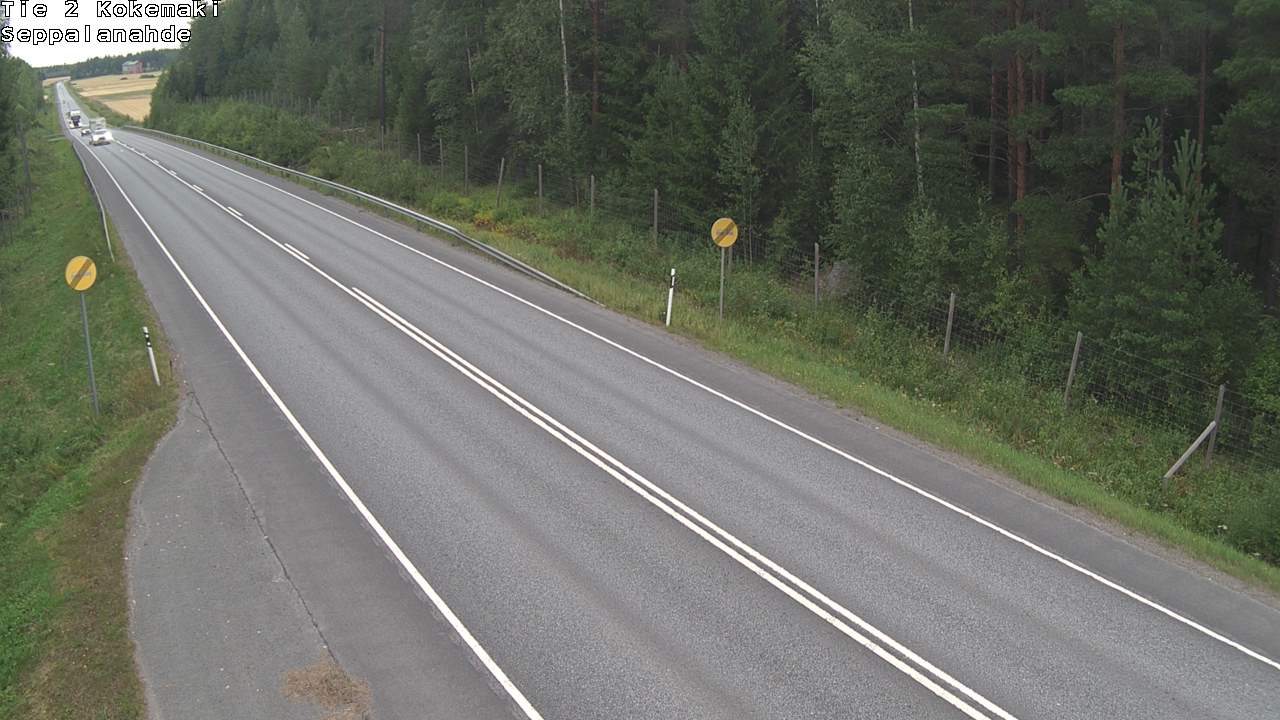 Weather Camera Image Road 2 Kokemäki, Seppälänahde, Kokemäki, Satakunta