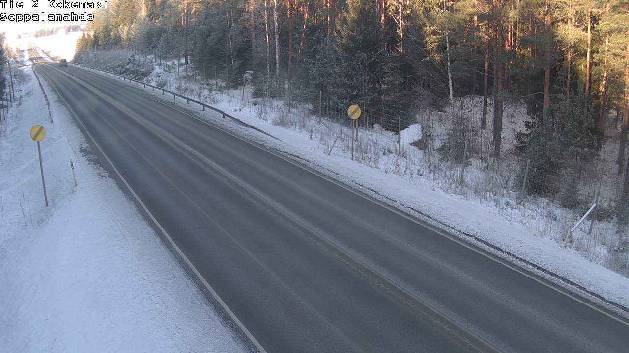 Weather Camera Image Road 2 Kokemäki, Seppälänahde, Kokemäki, Satakunta