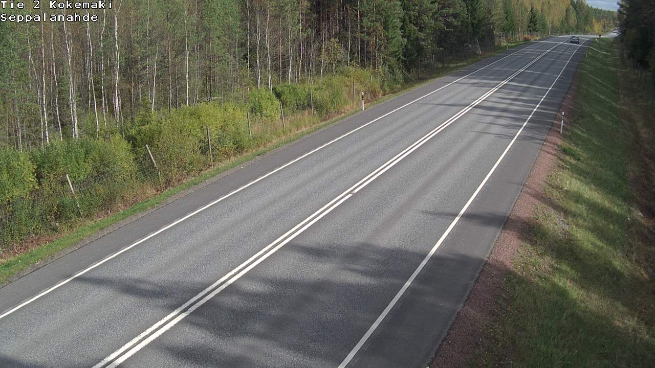 Weather Camera Image Road 2 Kokemäki, Seppälänahde, Kokemäki, Satakunta