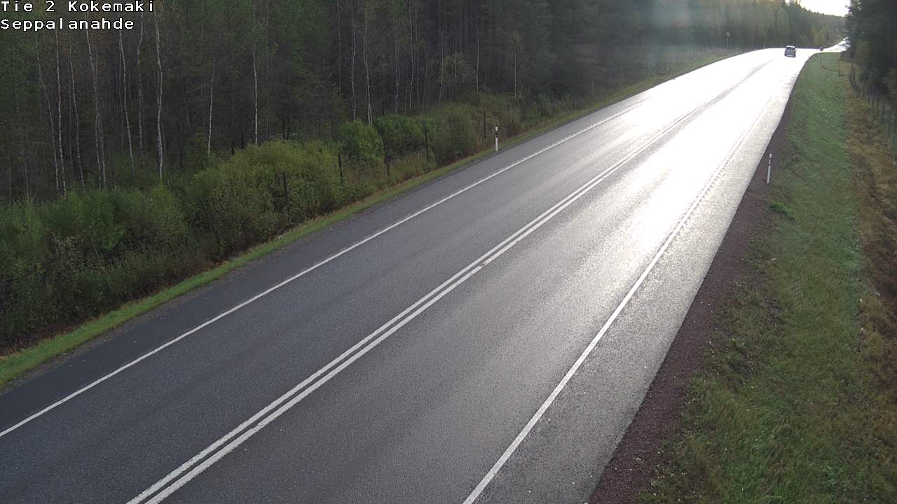 Weather Camera Image Road 2 Kokemäki, Seppälänahde, Kokemäki, Satakunta
