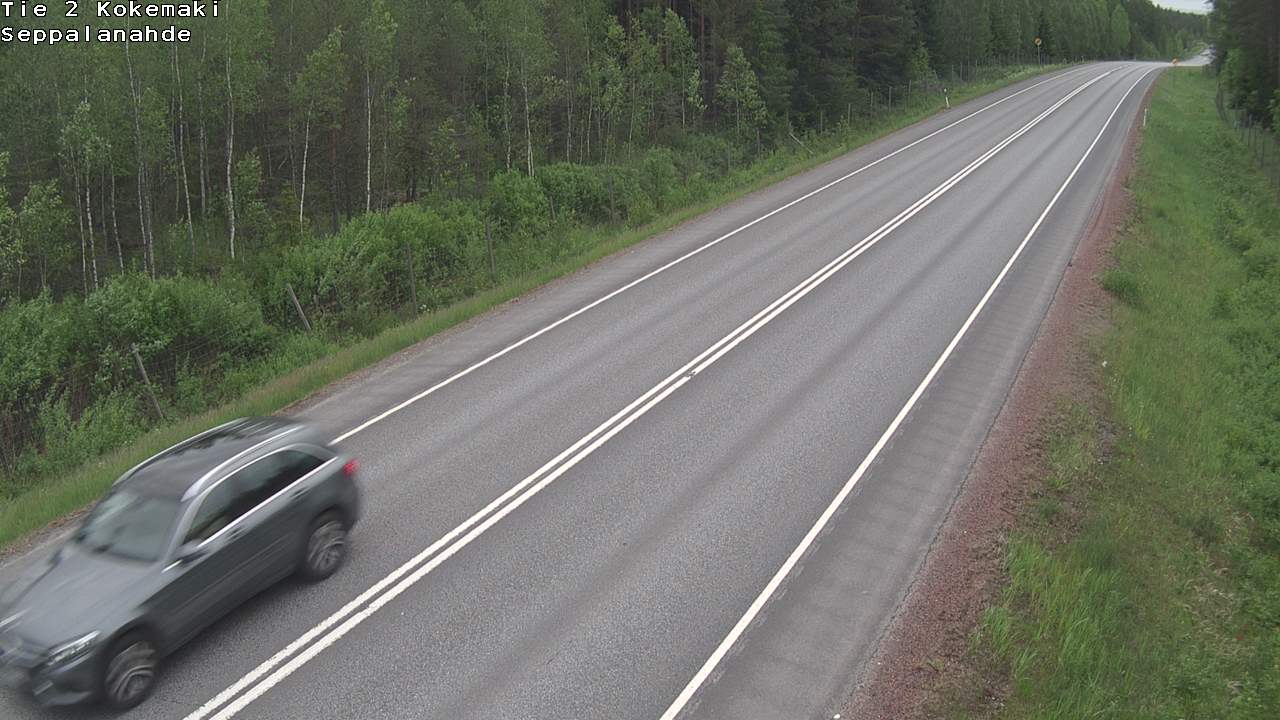 Weather Camera Image Road 2 Kokemäki, Seppälänahde, Kokemäki, Satakunta