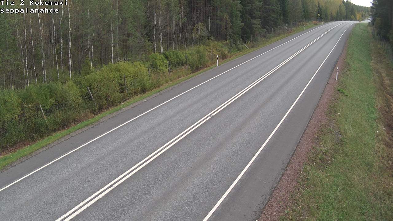 Weather Camera Image Road 2 Kokemäki, Seppälänahde, Kokemäki, Satakunta