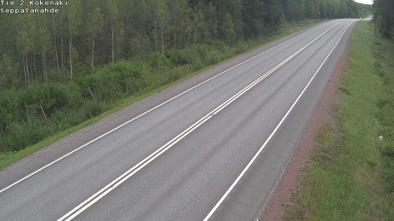 Weather Camera Image Road 2 Kokemäki, Seppälänahde, Kokemäki, Satakunta