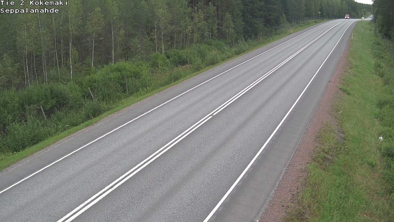 Weather Camera Image Road 2 Kokemäki, Seppälänahde, Kokemäki, Satakunta